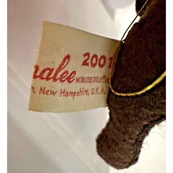 Annalee Christmas Mouse With Hat Felt Hanging Ornament 5" Posable Vintage 2001 - Picture 9 of 9